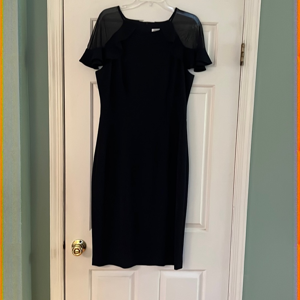 Navy blue dress